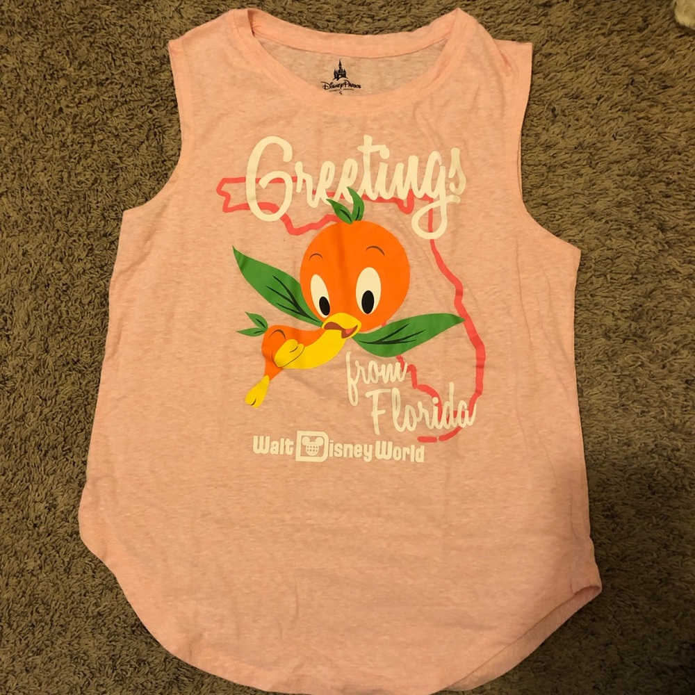 Orange Bird WDW tank top